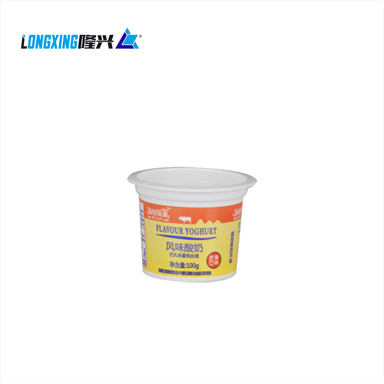 100 ml PP disposable plastic yogurt cup pot