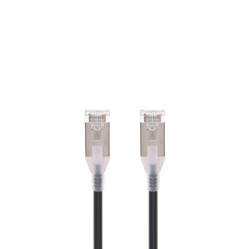 Cat6A Ethernet Patch Cable with Double Shielding