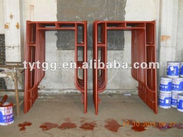 painted walk through Scaffolding Frame