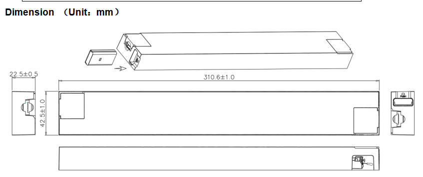 Драйвер пастаяннага напружання iot IOT constant voltage driver