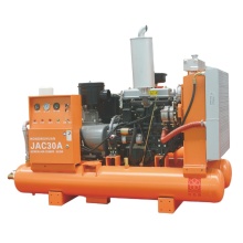 APCOM 14bar 550CFM Portable Mining Screw Air Diesel Compressor with Wheels