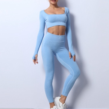 Naadloze fitnesspak yogaset