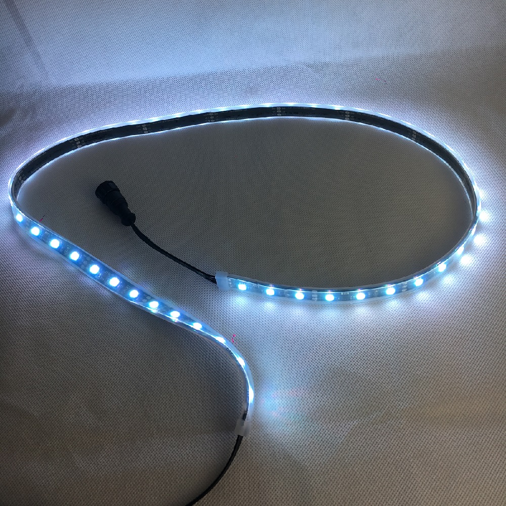 တစ် ဦး ချင်းထိန်းချုပ်မှု LED Pixel Strip WS2811 ကြိုး Lighting