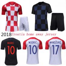 18 19 World Cup Croatia Soccer Jersey Home Away  Red BlueThai version