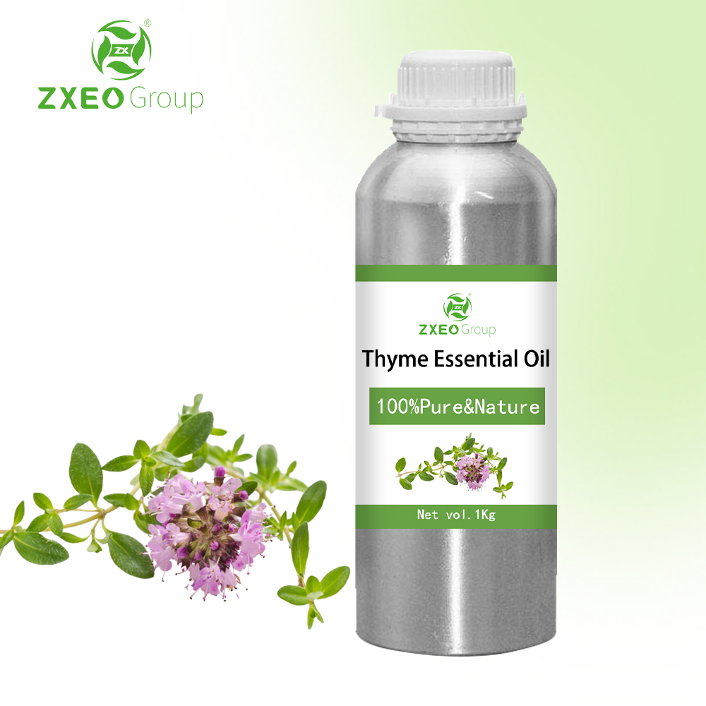 Pure Natural Organic Matter Plant Extract Thyme Essential Oil for Additives Bulk Wholesale Supply 1KG High quality Thyme Oil