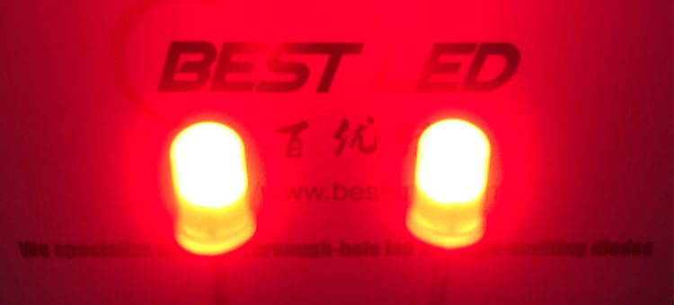 f5 red led
