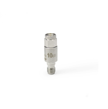 SMA coaxial fixed attenuator, DC to 6GHz, 2W 10dB Attenuator