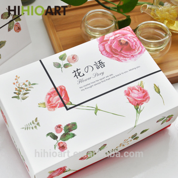 Flower Story Paper Packaging Box for Fancy Gift