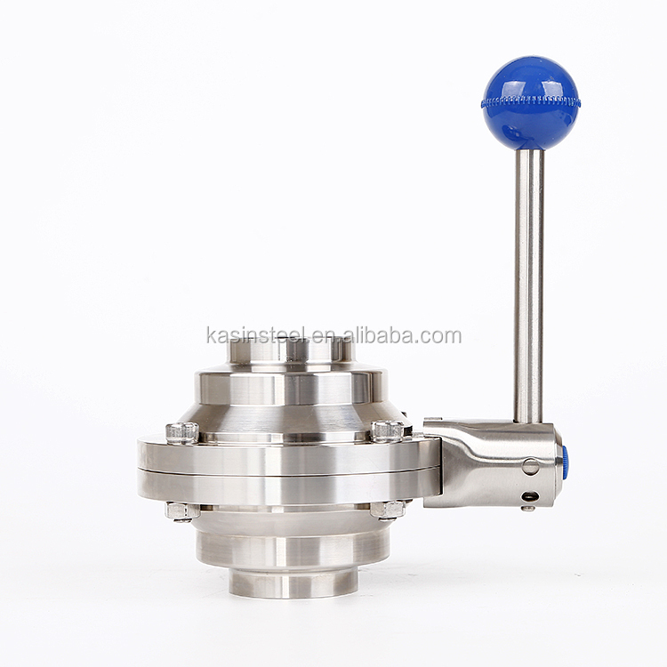 Sanitary Stainless Steel SMS,DIN,ISO,RJT Standard Manual Butterfly Type Ball Valve