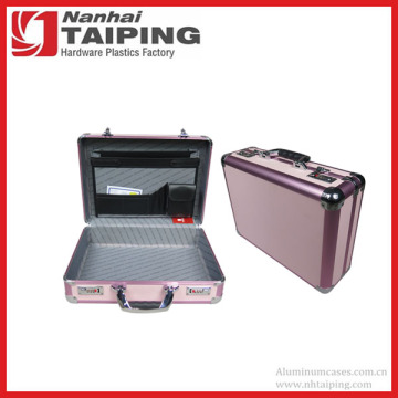 Pink Aluminum High Security Lock Fireproof Briefcase