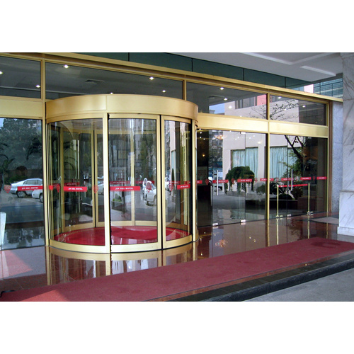 Creative Automatic Curved Sliding Door