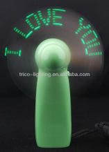 Led Mini message Fan,