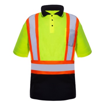 High Visibility Work T Shirt Safety Yellow Shirt