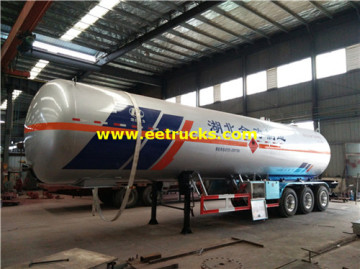 60 CBM 24MT LPG Semi-trailer Tankers