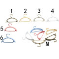 Wholesale Cute Mini  Alloy Clothes Rack Clothes Hanger 100pcs/Bag For Craft DIY Accessories Embellishments