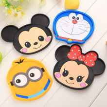 Childlike cute cartoon custom photo coasters