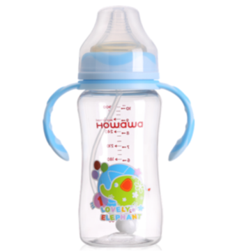 10oz Pemegang Botol Susu Perawatan Bayi Tritan