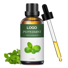 Customized Label 100% Pure Organic Peppermint Essential Oil for Aromatherapy Peppermint Oil for Skincare