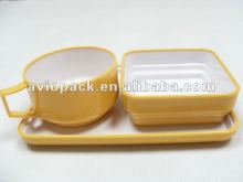 inflight plastic tableware