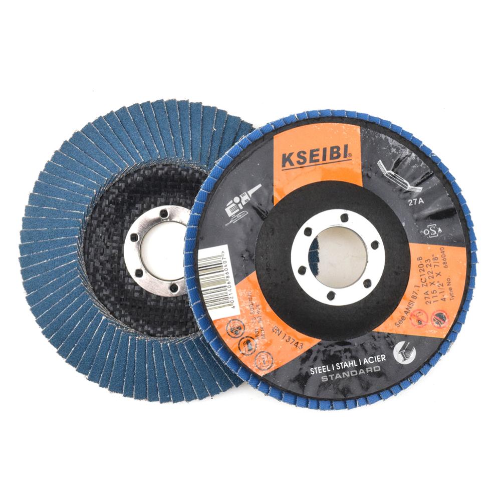 KSEIBI Grinding And Sanding Flap Disc