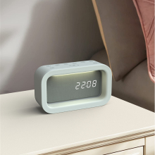 Digital Multifunction Alarm Clock with Nature Sounds and Wake Up Light