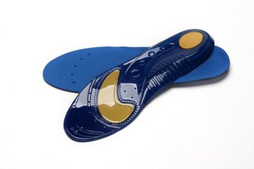 SEBS Gel Orthotic Insoles with Arch Support for Shock Absorption and Foot Stability