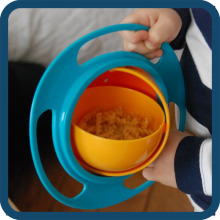 Universal Gyro Bowl Food Bowl no spill food bowl