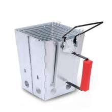 Charcoal Fire Basket Camping BBQ Chimney Charcoal Starters