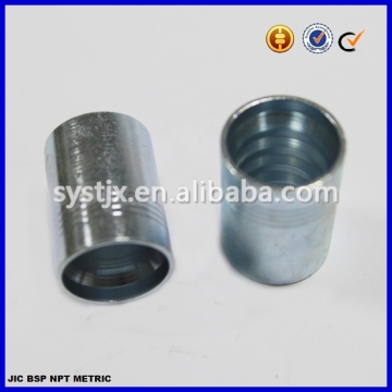 R12 hydraulic hose terminal ferrule fittings