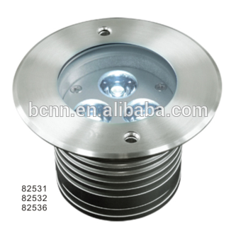 JP-82531 outdoor landscape lightings 3*1W led waterproof uplight inground lamp