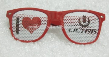 Custom Sticker pinhole sunglasses