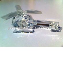 arrival crystal propeller-driven aircraft/airline/fighter aeroplane for crystal transport models with engraved (R-1048