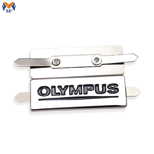 Customized metal gift tag for clothing