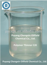 Water based drilling muds AQUA-CLEAR PFD similar products liquid thinner Polymer Dispersant THN