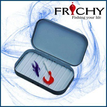 fishing aluminum fly box-fishing tackle