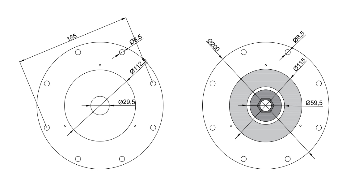 4 Inch BFEC DMF/MF Pulse Valve Diaphragm Kit