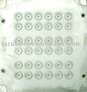 Grommet compression mould--lower