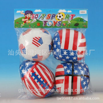 2016 new design stuffed soccer ball juggling ball stuffed plush toy&custom plush toy, soft ball