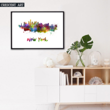 Impressionism New York City Abstract Wall Art