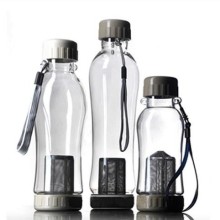 Food Grade PC Polycarbonate Travel Cup/mug with Infuser/Strainer