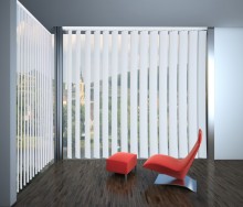 Wand Control PVC Vertical Blinds