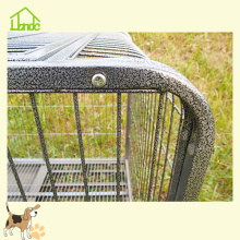 Heavy duty steel pet dog kennel cage