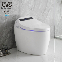 Ovs Ce Europe Rimless WC Chinese Ceramic Intelligent Luxury Electronic Automatic Bathroom Toilet Bidet