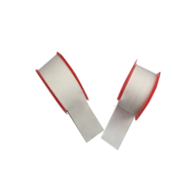 Direct Manufacture of hospital type sparadrape easy tear silk fabric tape roll--1"x10ydz/2"x10ydz/3"x10ydz