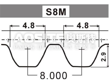 Timing Belt for TOYOTA 4 RUNNER