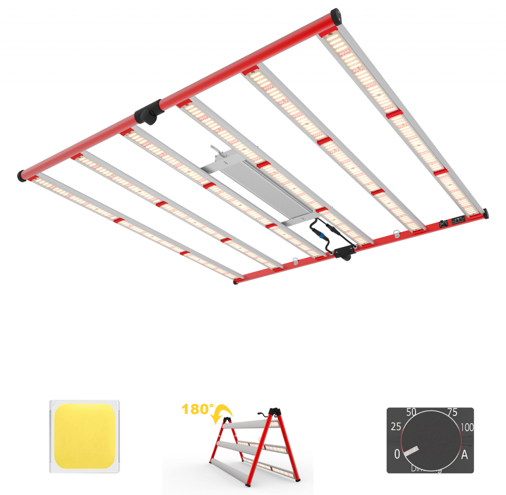 Harga Kilang SMD3030 650W LED Grow Light Bar