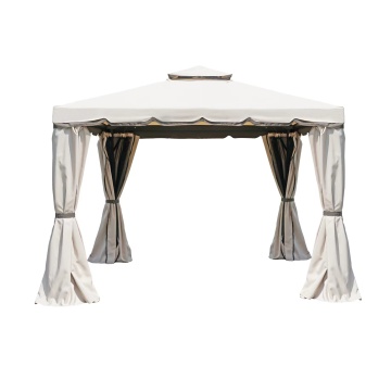 Roma Luxury Waterproof Pavilion Gazebo with Mosquito Net