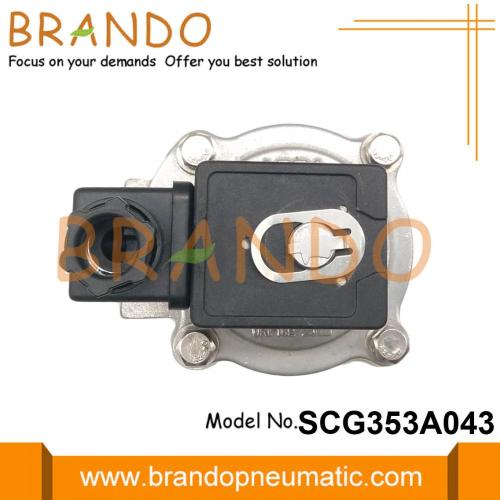 SCG353A043 Válvula de chorro de pulso con filtro de bolsa 24VDC 220VAC