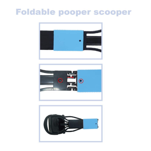 Foldable पालतू Pooper स्कूपर