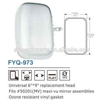 UNIVERSAL REPLACEMENT MAXI-MIRROR ASSEMBLIES CAR MIRROR SIDE MIRROR